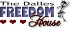 Dalles Freedom House Logo